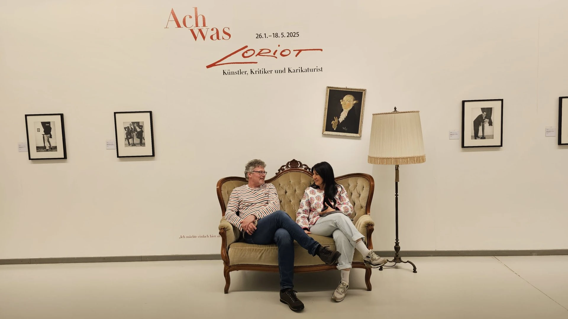 "Das Bild hängt schief!"